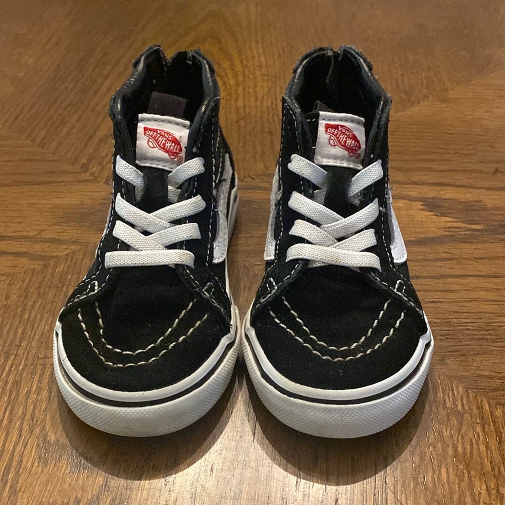 Toddler high top Vans 7c